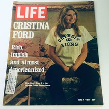 VTG Life Magazine June 4 1971 - Cristina Ford in Her Grosse Pointe Farms Home - £10.42 GBP
