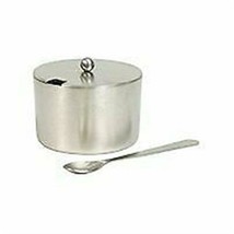 Frontier Culinary Accessories Storage Containers Salt Cellar with Spoon 2 oz.... - £11.66 GBP