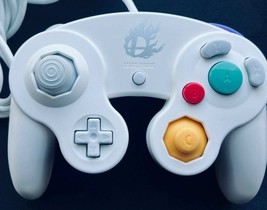 Authentic Official Nintendo GameCube Controller - Super Smash White - Ti... - £63.35 GBP