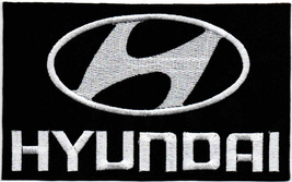 Hyundai Motor Company Automaker Car Racing Badge Iron On Embroidered Patch  - £8.01 GBP