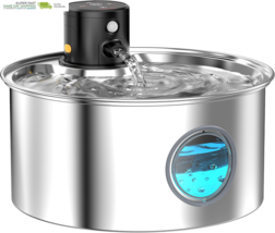 Cat Water Fountain Wireless Cordless: Cat Fountain Battery Operated - St... - $89.32