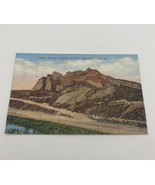 VTG Lithograph Postcard Burial Mound Ocmulgee Macon GA 1942 - $14.95