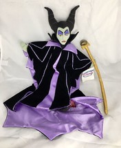 Maleficent Disney Store Villain Rag Doll 19&quot; w/ tag Vintage 1990&#39;s - £33.34 GBP