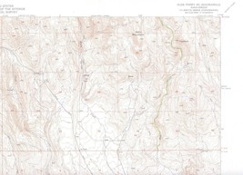 Olds Ferry SE Quadrangle Idaho-Oregon 1952 Map USGS 7.5 Minute Topographic - £15.68 GBP