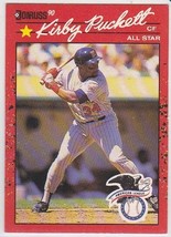 N) 1990 Donruss Baseball Trading Card - Kirby Puckett #683 - $0.98