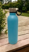 Starbucks Coffee Aqua Blue Thermal Tumbler 20 oz.  Water Bottle PREOWNED - $11.18