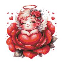 Counted Cross Stitch patterns/ Valentine&#39;s Day Angel 30 - £7.05 GBP