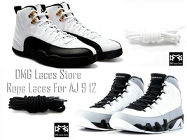 Rope Shoelaces for Air AJ Jordan 9 12 IX XII Penny Taxi Flu Flint Bred C... - $6.99