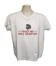 Trust Me I&#39;m a Spartan Womens Large White TShirt - $14.85