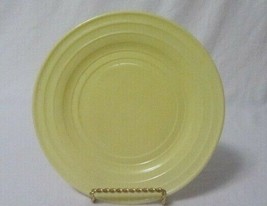 Vintage Hazel Atlas Moderntone Platonite Yellow 9&quot; Dinner Plate - £6.14 GBP