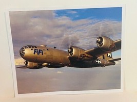 WW2 Poster Print Art Ephemera WWII vtg 10X8 Veteran FiFi airplane plane jet BC5 - £15.49 GBP