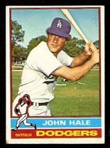 Los Angeles Dodgers John Hale 1976 Topps Baseball Card # 228 EX/EM - £0.39 GBP