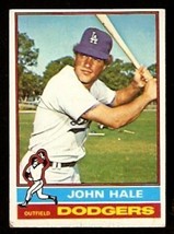 Los Angeles Dodgers John Hale 1976 Topps Baseball Card # 228 EX/EM - £0.37 GBP