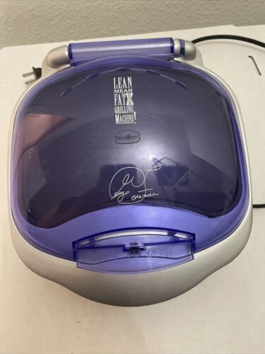 George Foreman Grill GR10ABW  Grilling Machine With Bun Warmer - Blue - $18.69