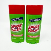 LOT of 2 - Spray n Wash Laundry Pre-Treater Stain Stick 3 Oz NEW - £66.84 GBP