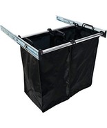 Pull-Out Double Hamper - 24 Inch Polished Chrome - $249.02 CAD