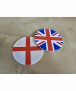 Great Britain/England Coaster - Union Jack/St. George&#39;s Cross - $2.85