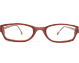 Vintage La Eyeworks Brille Rahmen Nutroll 674 Brown Rosa Rot 47-20-135 - $69.55