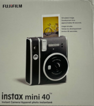 Fujifilm - 16696875 - Instax Mini 40 Instant Film Camera - Black - £117.43 GBP