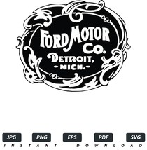 Ford Motor Co. Logo / Instant Download / Print Cut Template / High Quality / PNG - £2.75 GBP