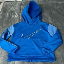 Nike Boys Dri-Fit Hoodie Sweatshirt w/Kangaroo pocket &amp; drawstring waist... - £11.45 GBP