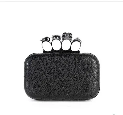 BENVICHED Women Fashion Day Clutch Luxury Handbags Skull Ring Woman Even... - $45.59
