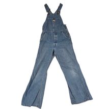 VTG 70s OshKosh B'gosh Denim Overalls Flare Bib Patch Button Fly Distres... - $89.05 VTG 70s OshKosh B'gosh Denim Overalls Flare Bib Patch Button Fly Distres... - $89.05