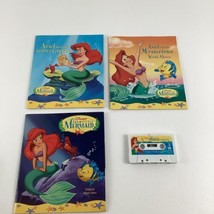 Disney The Little Mermaid Collection Cassette Tape Read Along Books Vint... - $24.70