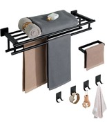 Alise Bathroom Hardware Set, Black, Gzjf0024B-Set - $107.00 CAD