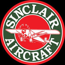 Sinclair Aircraft Mens Polo XS-6XL, LT-4XLT Opaline H-C Dino Gasoline Oil New - £20.16 GBP+