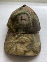 John Deere Camo Snapback Cap Hat Kids Stylemaster Embroidered Patch - £9.33 GBP