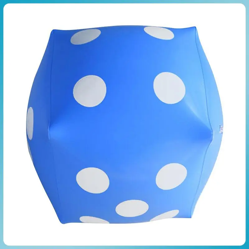 35cm Funny Outdoor Inflatable Dice Blow-Up Pool Party Games Stage Prop Group Inf - £83.21 GBP