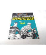 Original Vintage 1960 Harley Davidson Brochure XLH XLCH Sportster Motorc... - $48.51