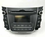 2017 Hyundai Elantra AM FM CD Player Radio Receiver OEM F02B17001 - $50.39