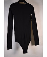 Rick Owens Lilies Womens LS Body Suit Black 8 US Italy NWT - $271.65 CAD
