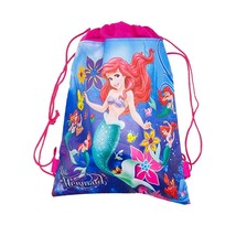    Ariel Girls Birthday Party Non-woven Fabric Drawstring Bag Gift Backpack Fami - £115.56 GBP