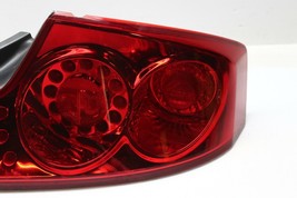 2003-2005 INFINITI G35 COUPE REAR PASSENGER RIGHT TAIL LIGHT LENS CHIP P4750 image 3
