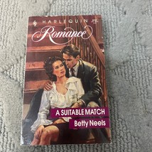 A Suitable Match Romance Paperback Book by Betty Neels from Harlequin Books 1993 - £9.74 GBP