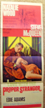 Steve Mc Queen,Natalie Wood (Love With The Proper Stranger) Insert Movie Poster - £175.22 GBP
