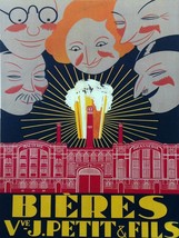 11374.Decor Poster.Room interior.Vintage wall art.Nouveau Men drinking a beer - $17.10+