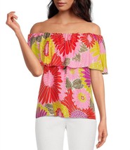 Trina Turk agua caliente top in mti - size M - £103.65 GBP