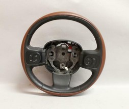 14 15 16 FIAT 500 BROWN AND BLACK LEATHER STEERING WHEEL - $116.99