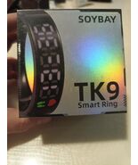 Tk9 Smart Ring Size 10 Mobile Magnetic Charging Box Android ios Waterpro... - $57.82