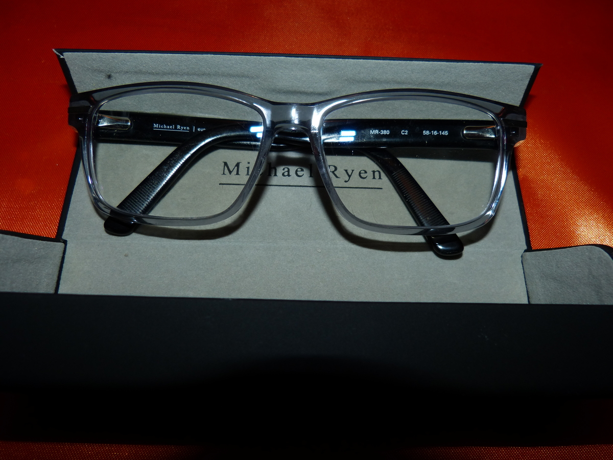 DRIVING GLASSES UV PROTECTION SALES Michael Ryen Frames Anti Glare Purpl... - $300.00