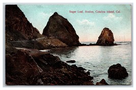 Sugar Loaf Beach View Santa Catalina Island California CA 1911 DB Postcard I18 - £4.05 GBP