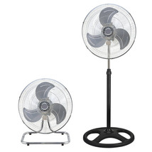 DG 18&quot; 2 IN 1 Ventilador Con 3-Speed 120°Oscilante Ventilador - £55.37 GBP