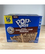 POP TARTS TOASTER PASTRIES FROSTED CHOCOLATEY CHIP PANCAKE FLAVOR 16 CT ... - £14.11 GBP