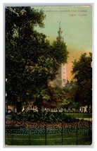 Madison Square And Tower New York City NY NYC UNP DB Postcard D20 - £4.06 GBP