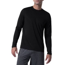 Russell Men&#39;s Core Jersey Active Long Sleeve Tee Black Size L/G(42-44) - $19.79