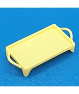 Yellow Bed Tray 1/6 Scale Fashion Doll Dollhouse Furniture Accessory Rep... - $5.93